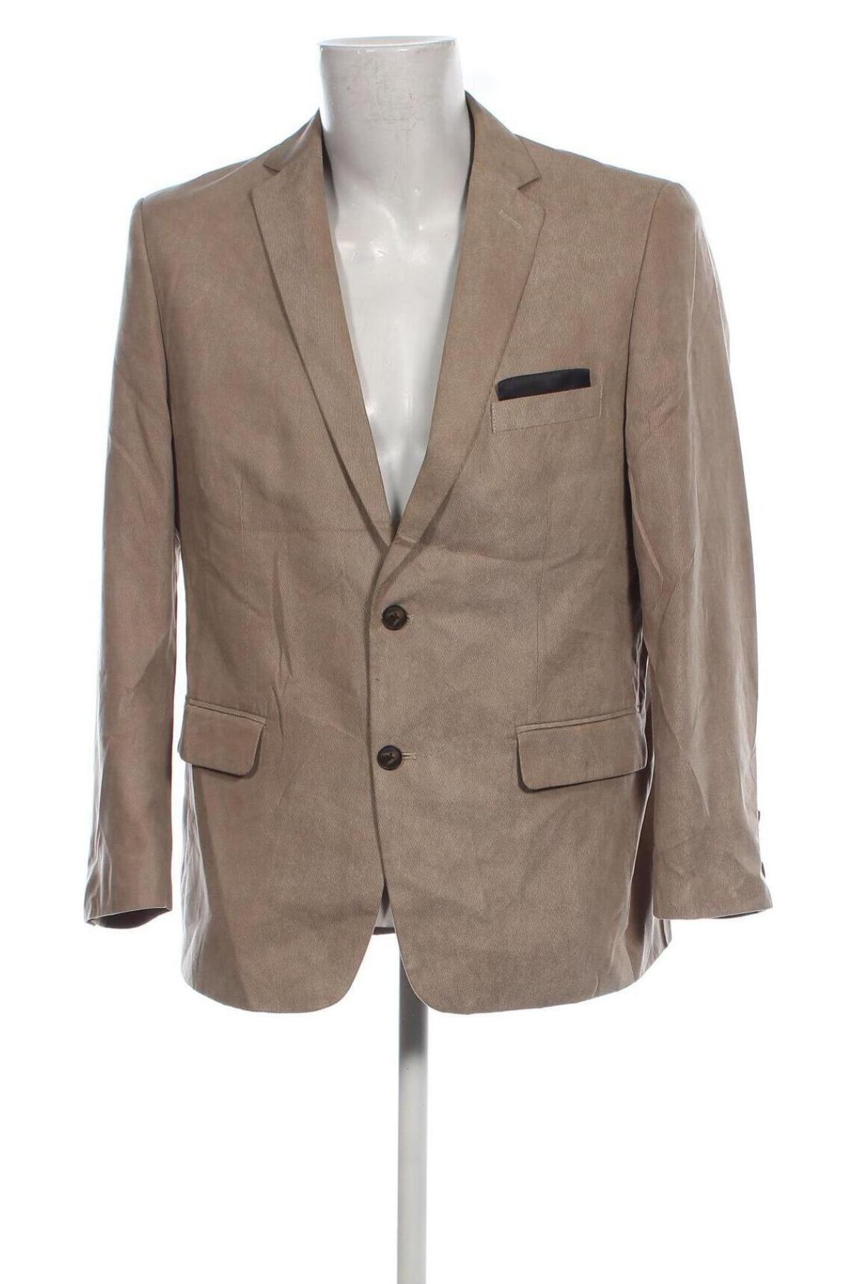 Herren Sakko Bexleys, Größe L, Farbe Beige, Preis € 6,79