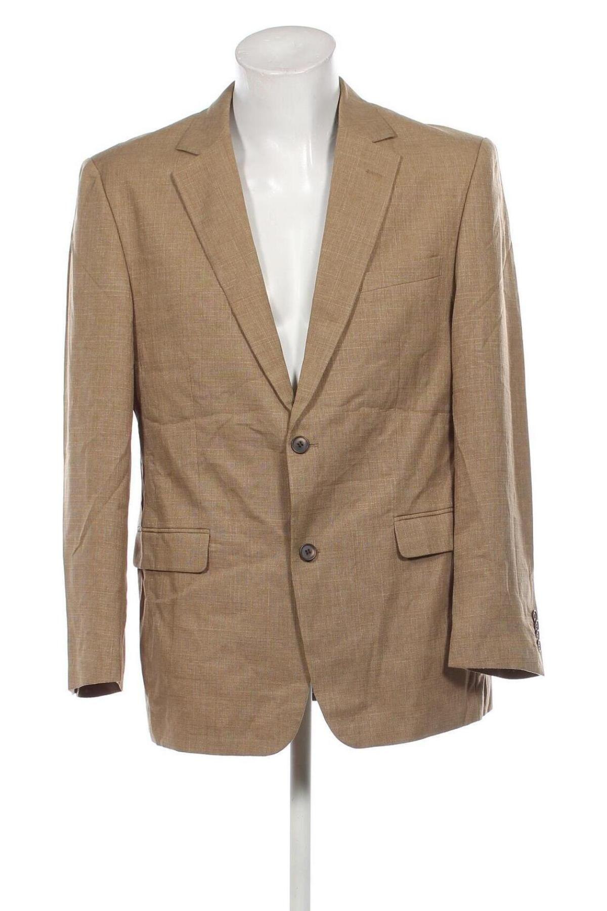 Herren Sakko Charles Vogele, Größe L, Farbe Beige, Preis 7,99 €