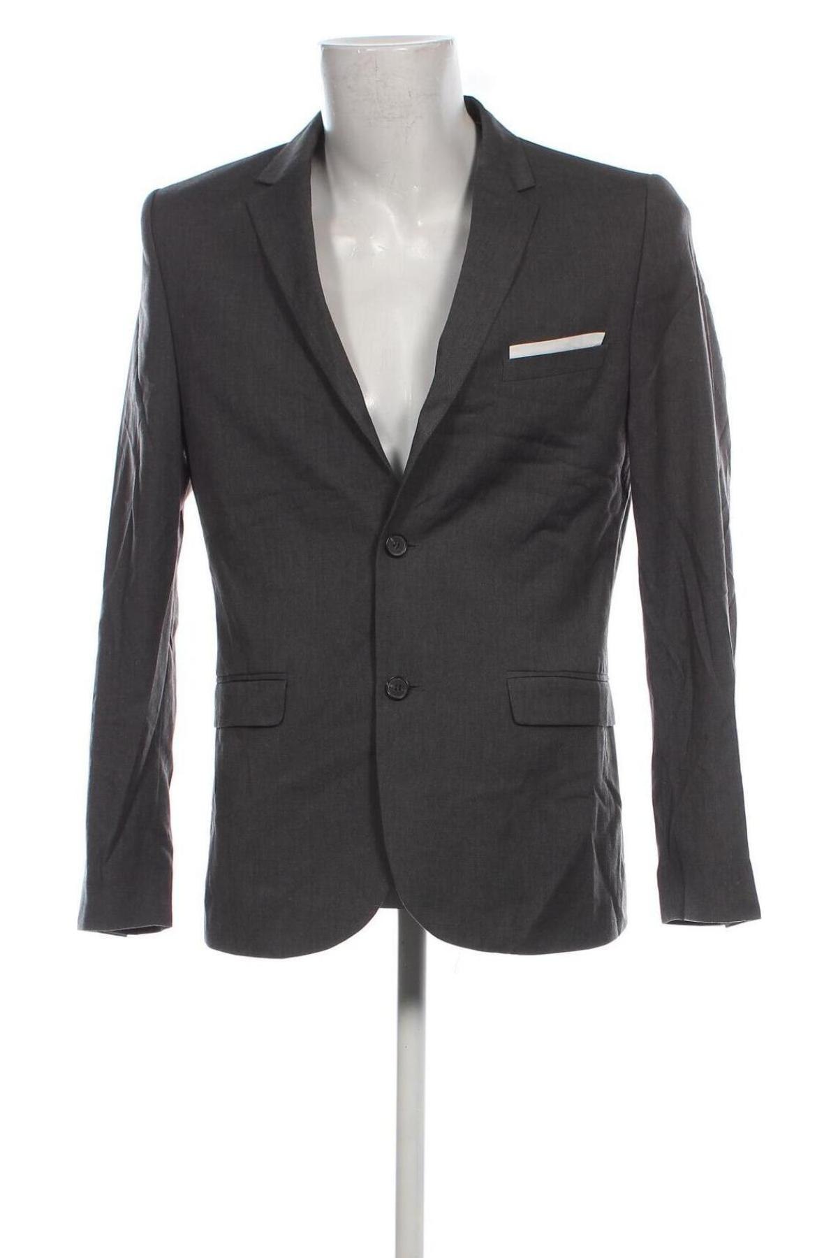 Herren Sakko H&M, Größe L, Farbe Grau, Preis € 7,99