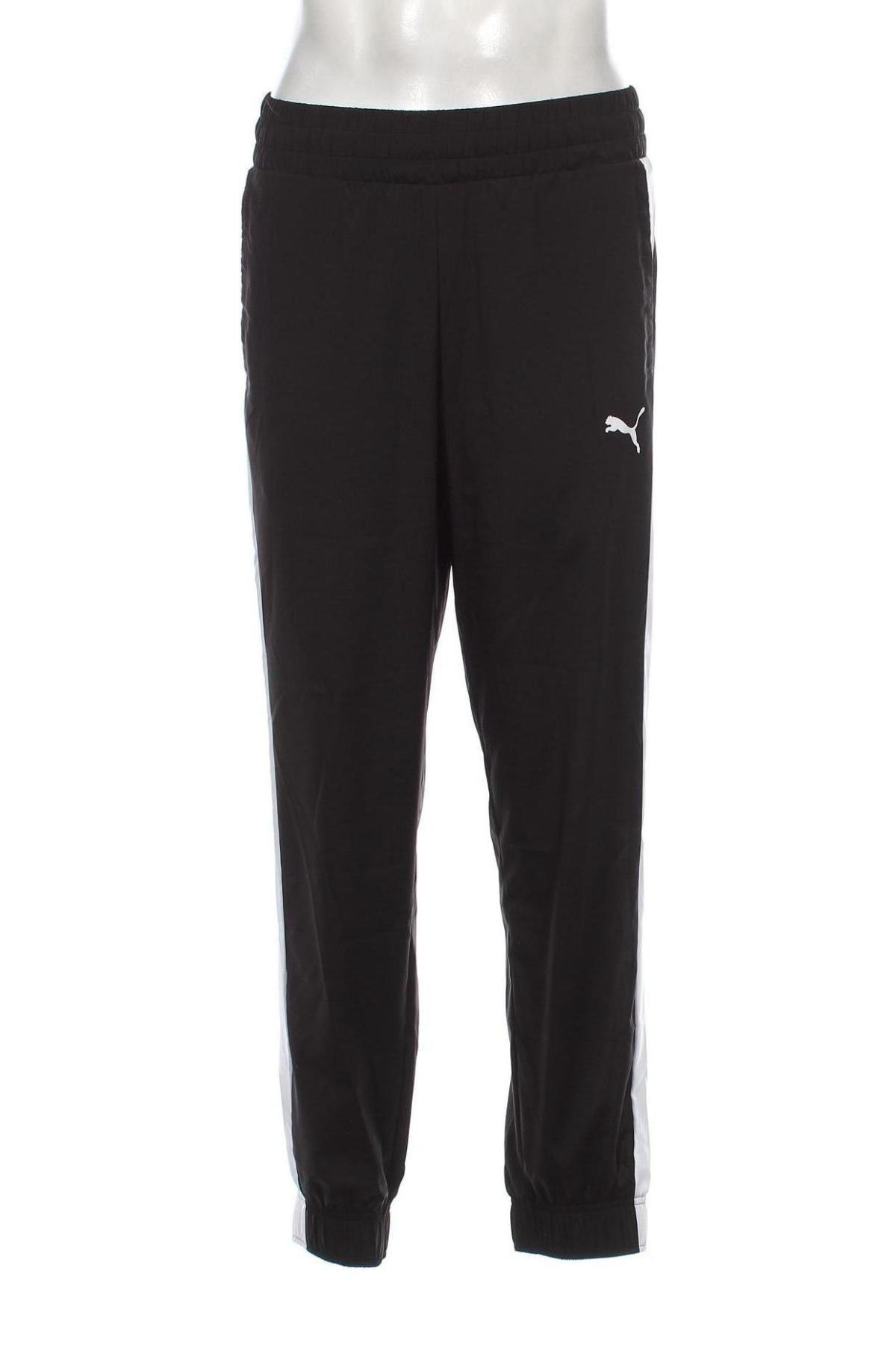 Pantaloni trening de bărbați PUMA, Mărime M, Culoare Negru, Preț 152,99 Lei