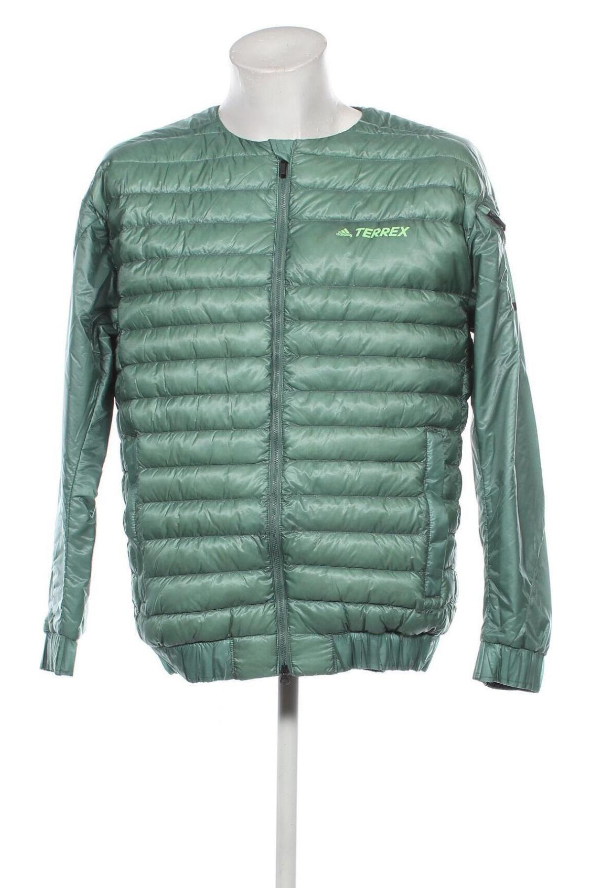 Herrenjacke Adidas, Größe M, Farbe Grün, Preis 74,79 €