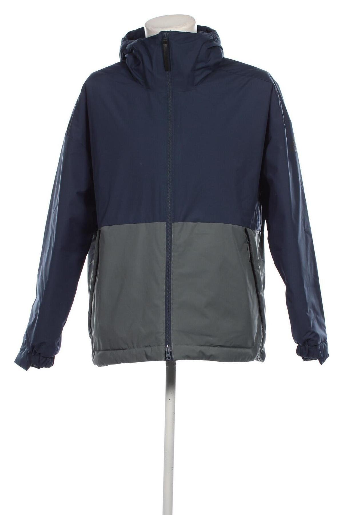 Herrenjacke Adidas, Größe L, Farbe Blau, Preis 65,49 €