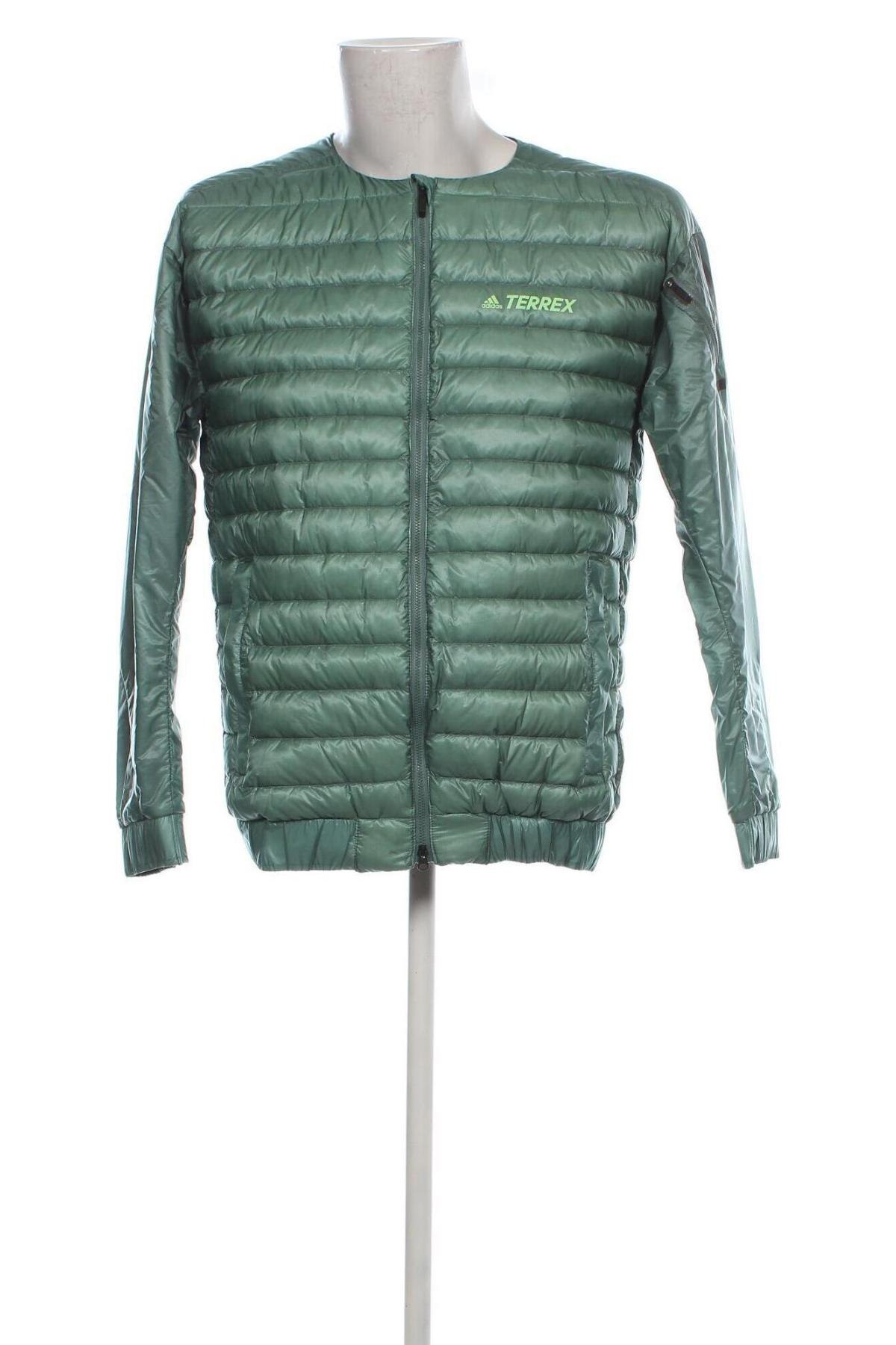 Herrenjacke Adidas, Größe S, Farbe Grün, Preis 56,49 €