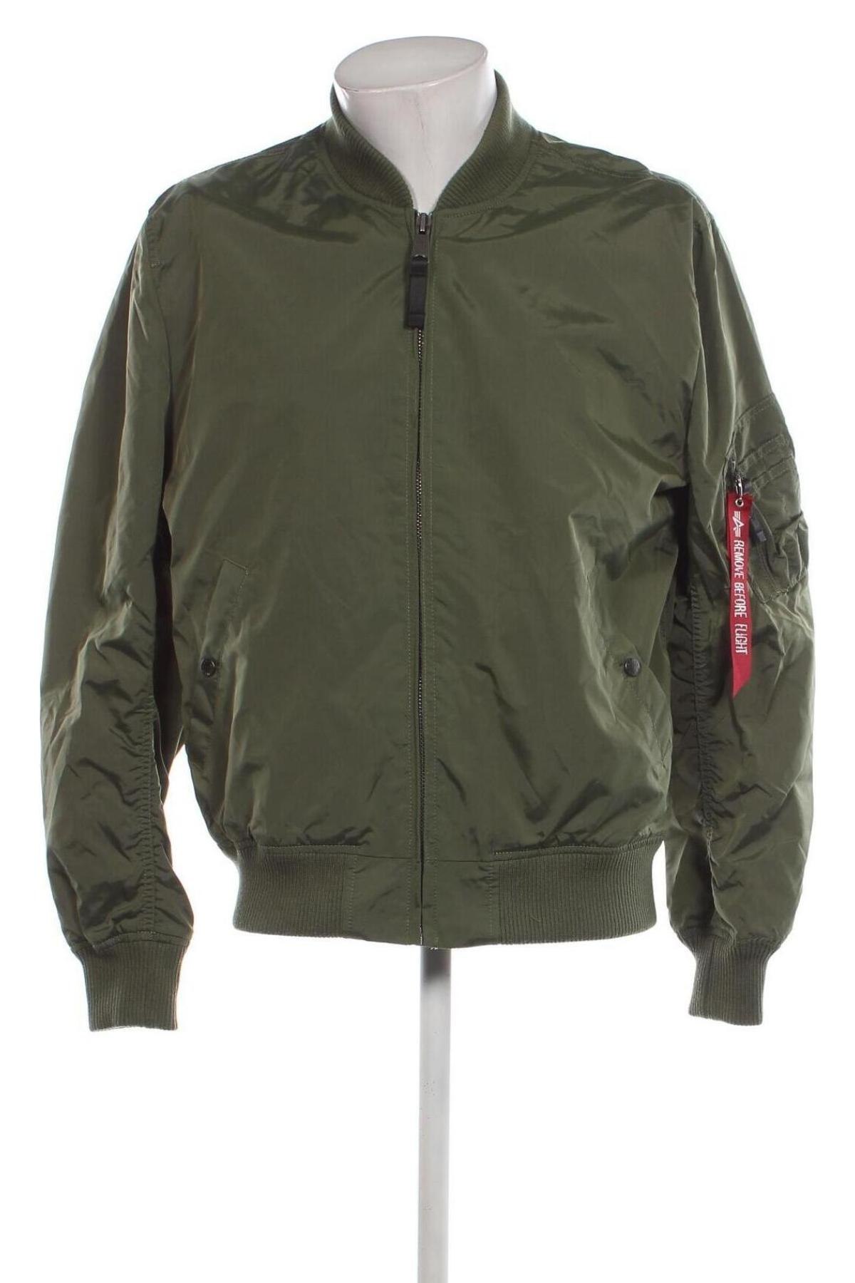 Herrenjacke Alpha Industries, Größe XL, Farbe Grün, Preis € 67,99