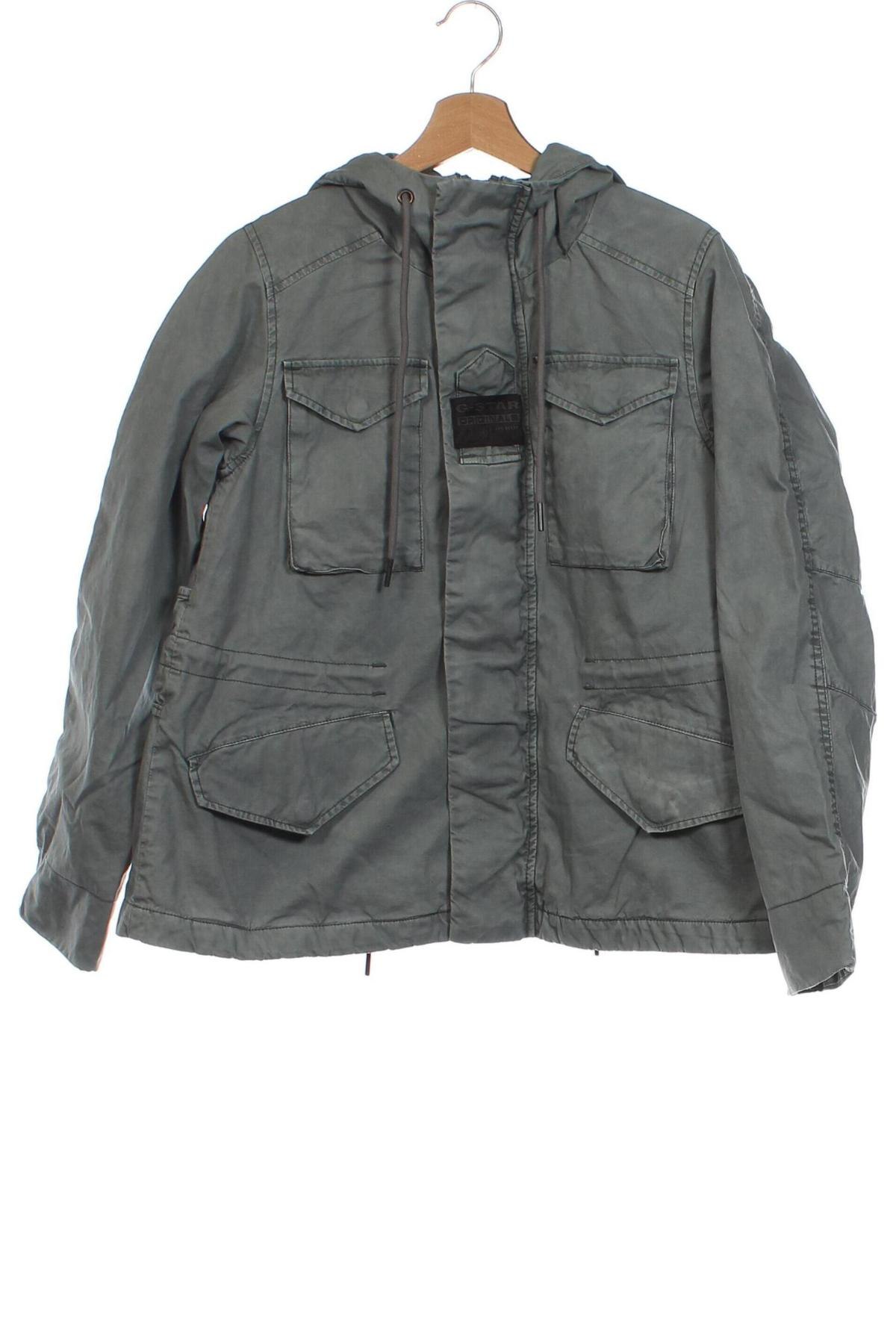 Herrenjacke G-Star Raw, Größe XS, Farbe Grün, Preis 75,79 €