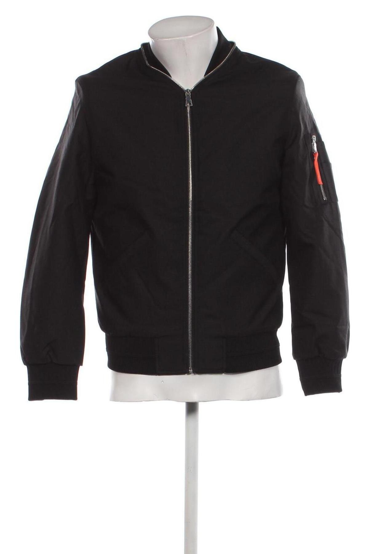 Geacă de bărbati Jack & Jones, Mărime S, Culoare Negru, Preț 217,49 Lei