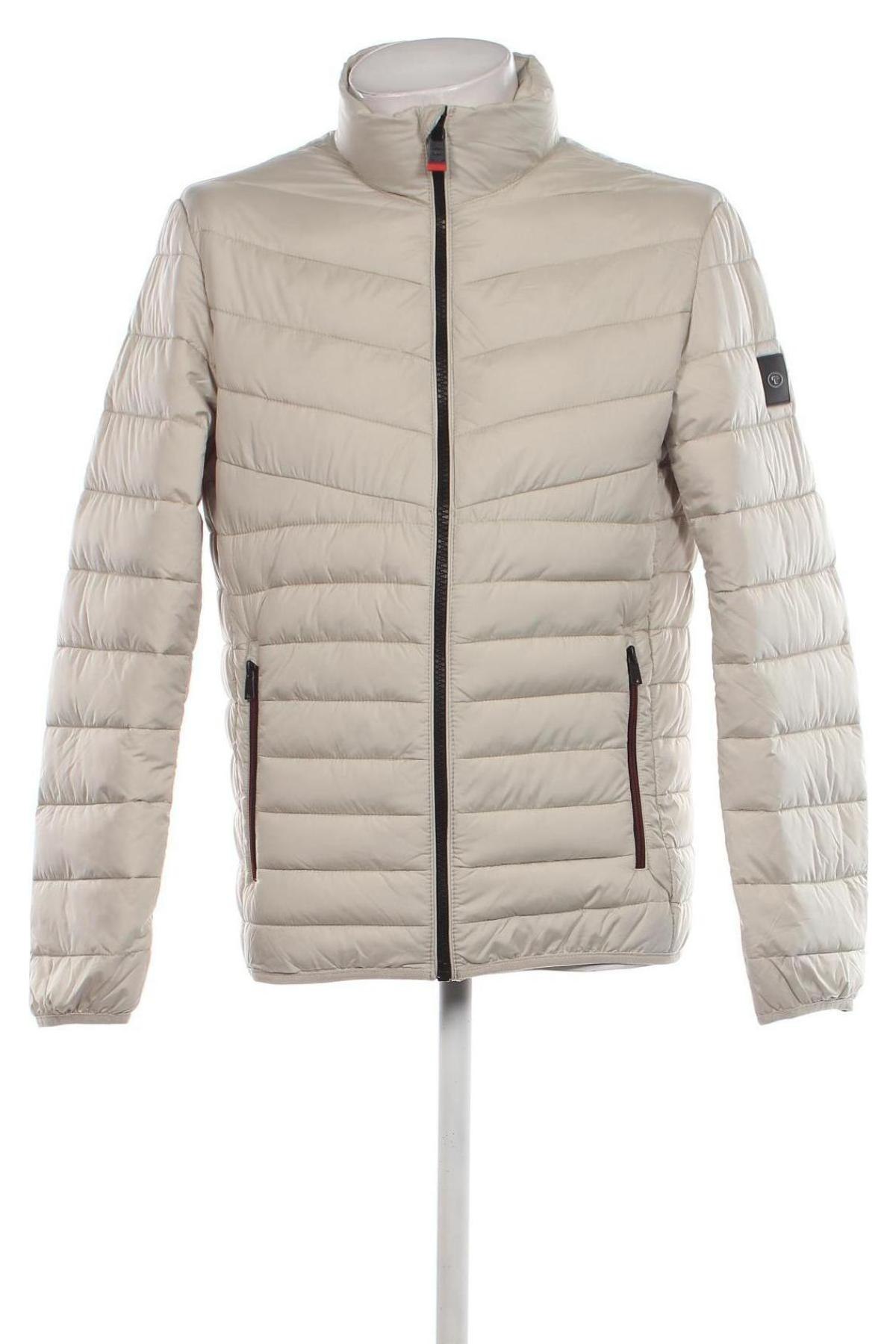 Herrenjacke Tom Tailor, Größe M, Farbe Beige, Preis € 80,79