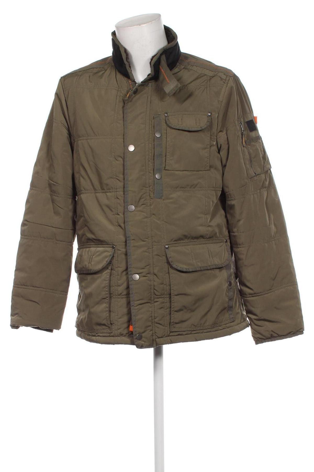 Herrenjacke Tom Tailor, Größe L, Farbe Grün, Preis 36,49 €