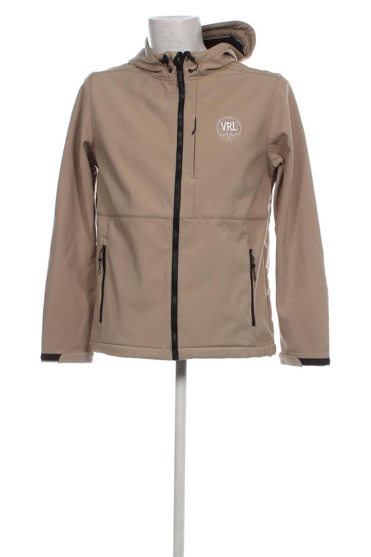 Herrenjacke Viral Vibes, Größe L, Farbe Beige, Preis 40,49 €