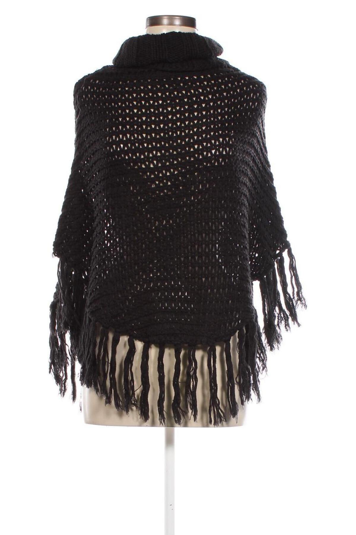 Poncho Colours Of The World, Mărime S, Culoare Negru, Preț 29,99 Lei