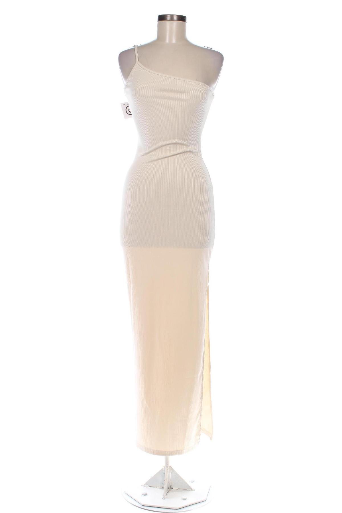 Kleid, Größe M, Farbe Beige, Preis 9,99 €