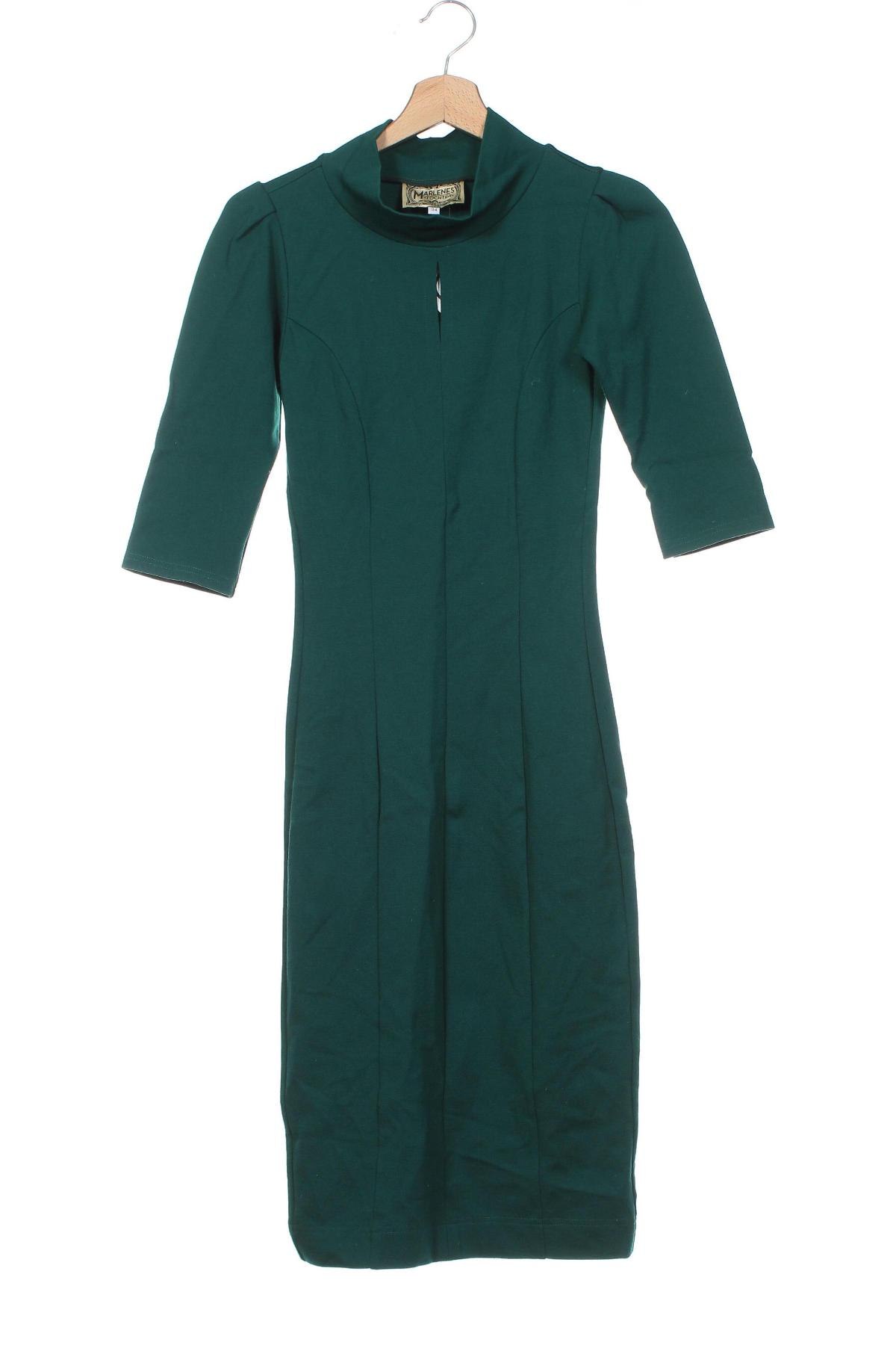 Kleid, Größe XS, Farbe Grün, Preis 9,49 €