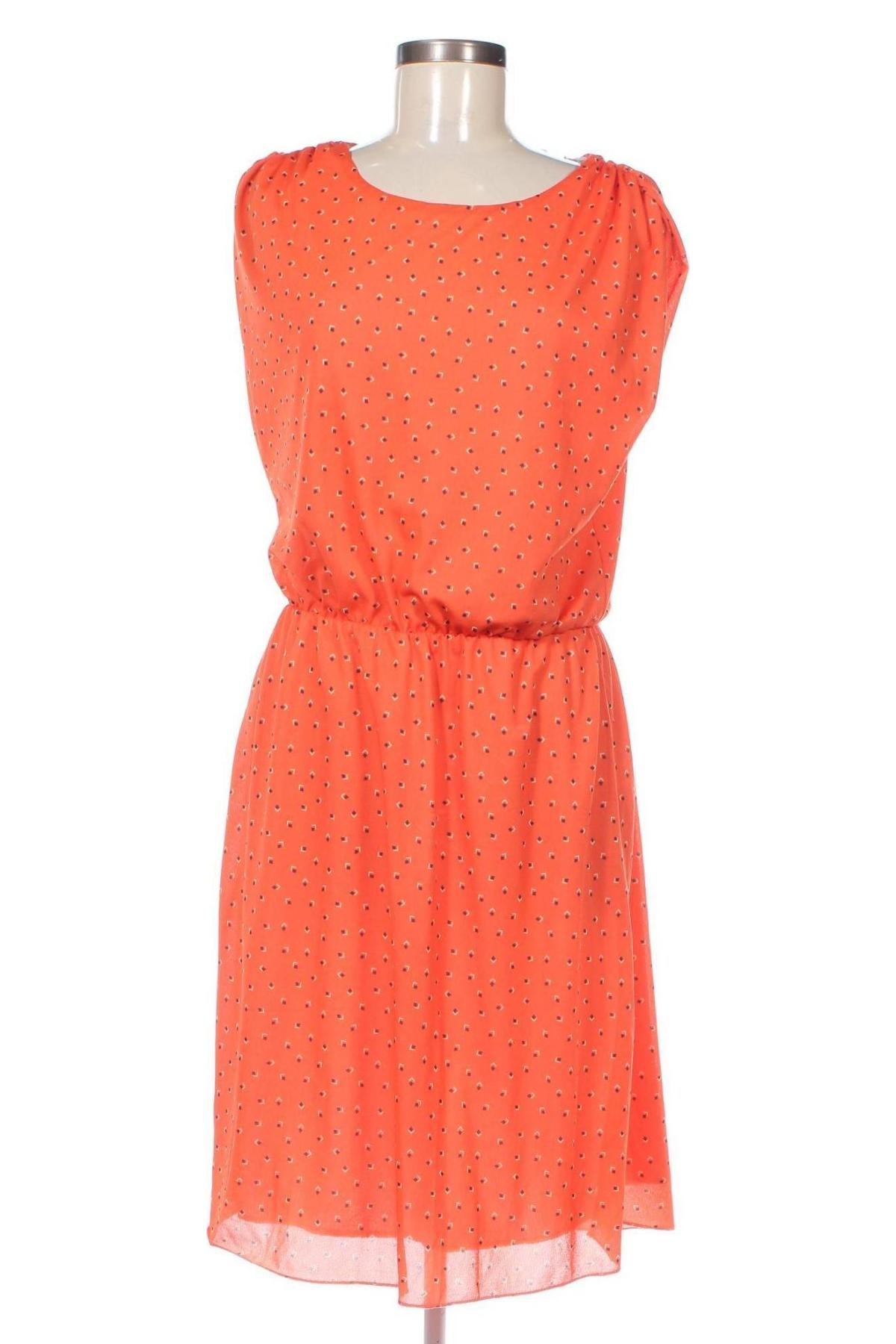 Kleid, Größe L, Farbe Orange, Preis 6,99 €