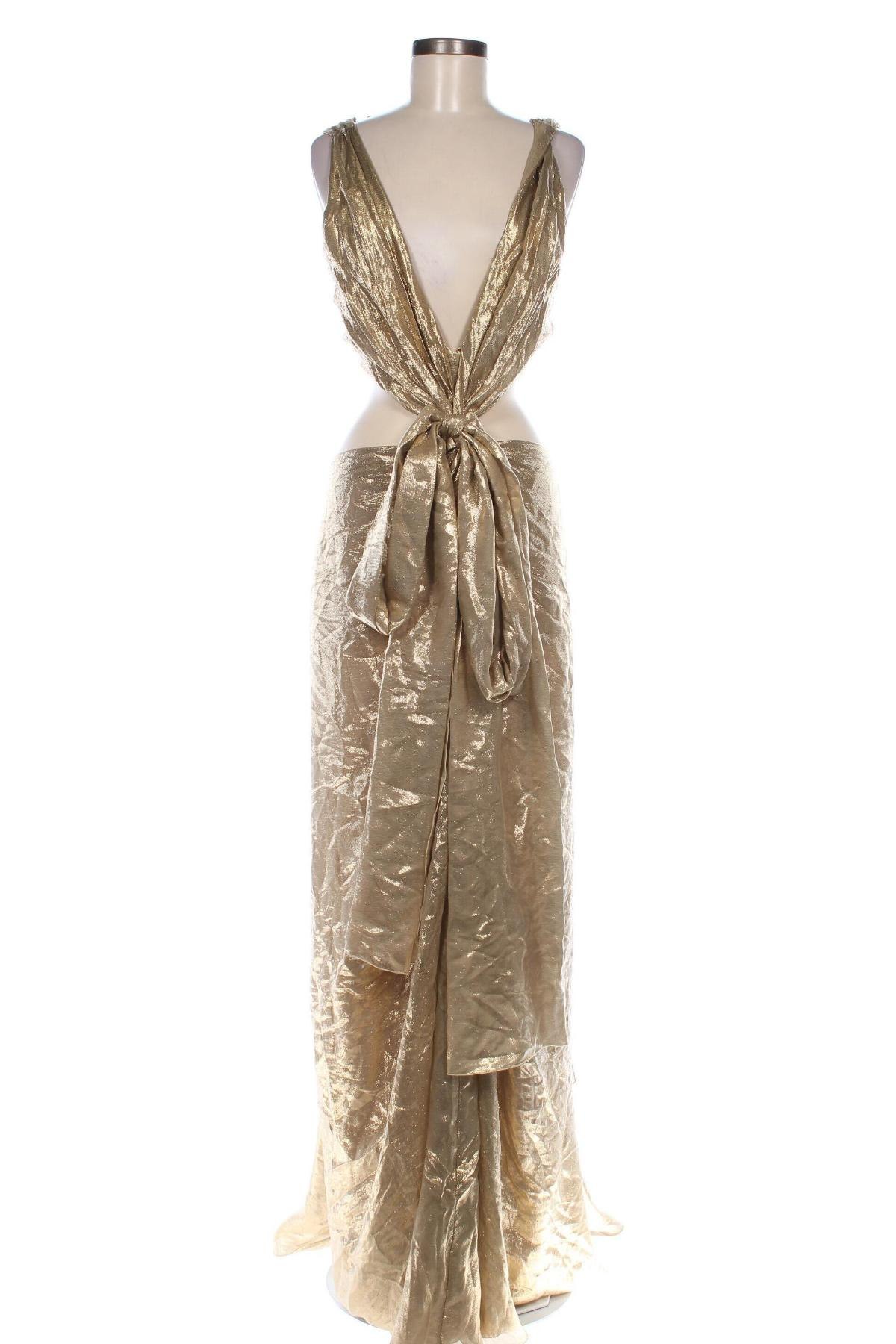 Kleid Alberta Ferretti, Größe XL, Farbe Golden, Preis 708,99 €