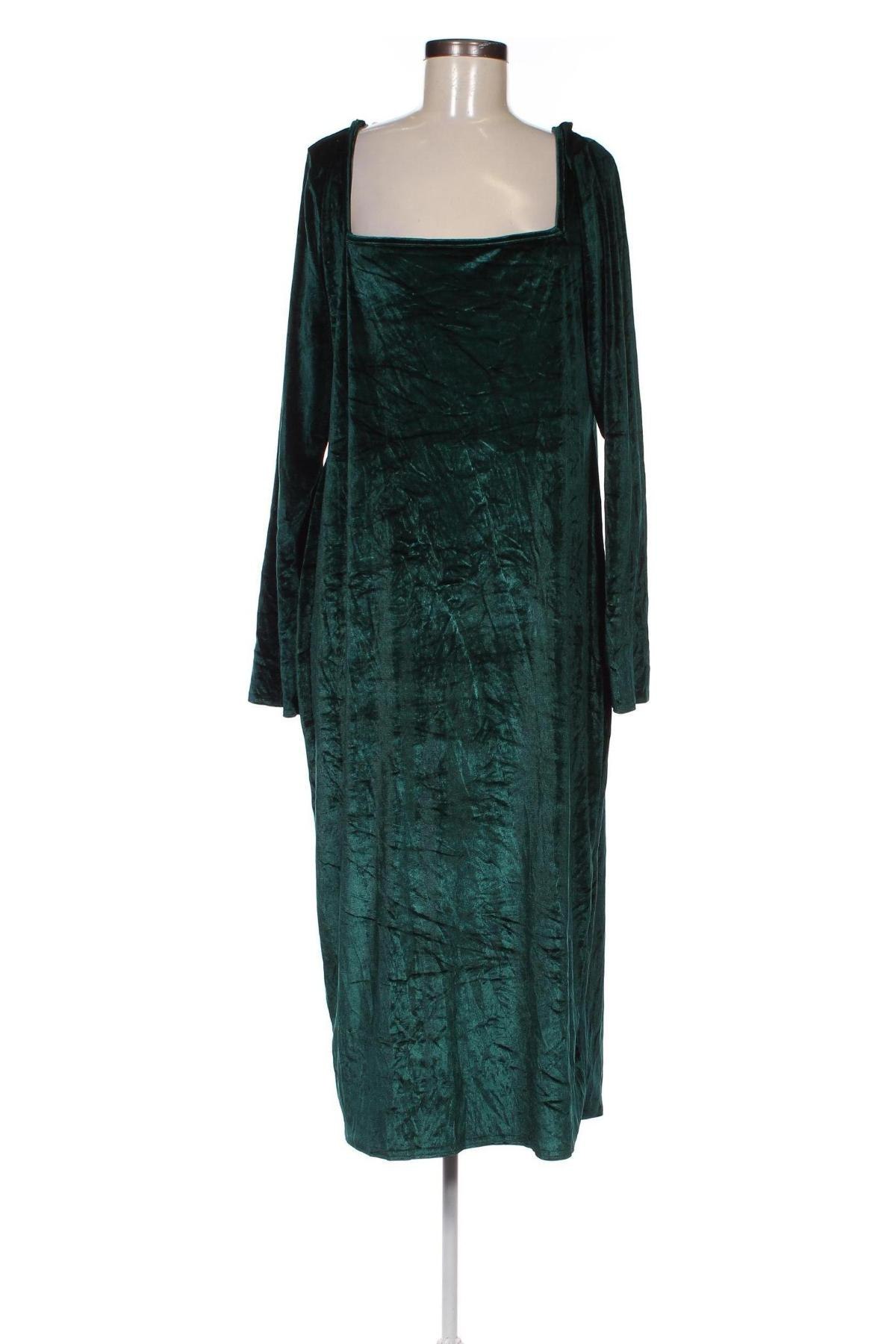 Rochie Boohoo, Mărime XL, Culoare Verde, Preț 107,99 Lei