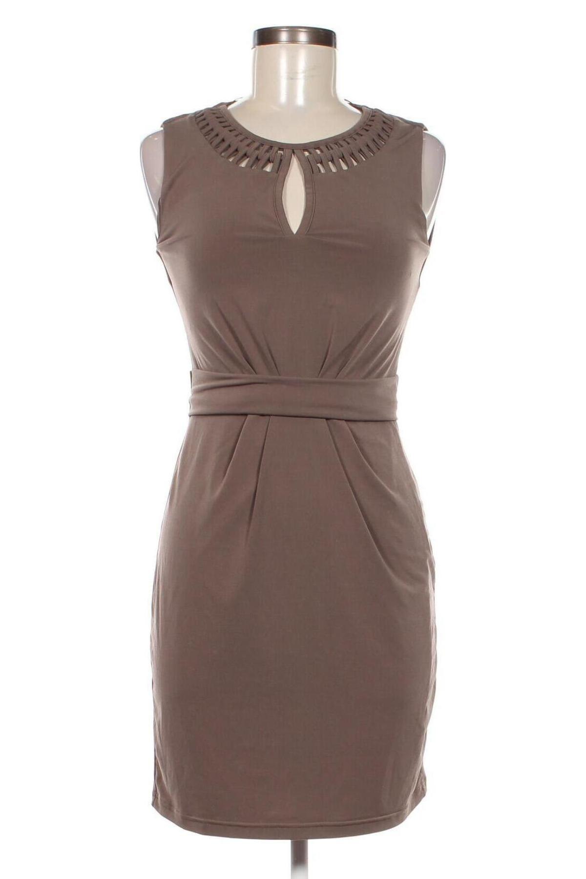 Kleid Comma,, Größe S, Farbe Beige, Preis 29,99 €