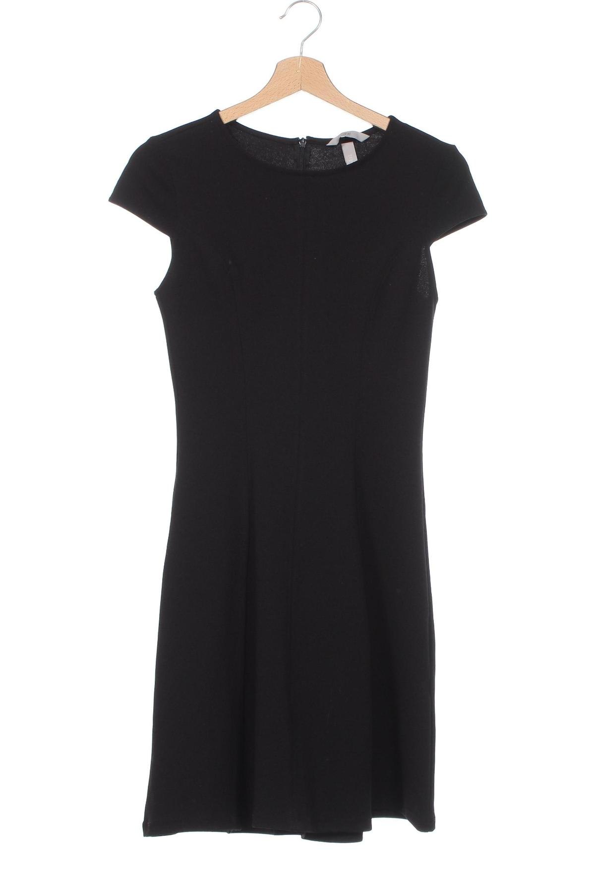 Kleid H&M, Größe XS, Farbe Schwarz, Preis 27,70 €