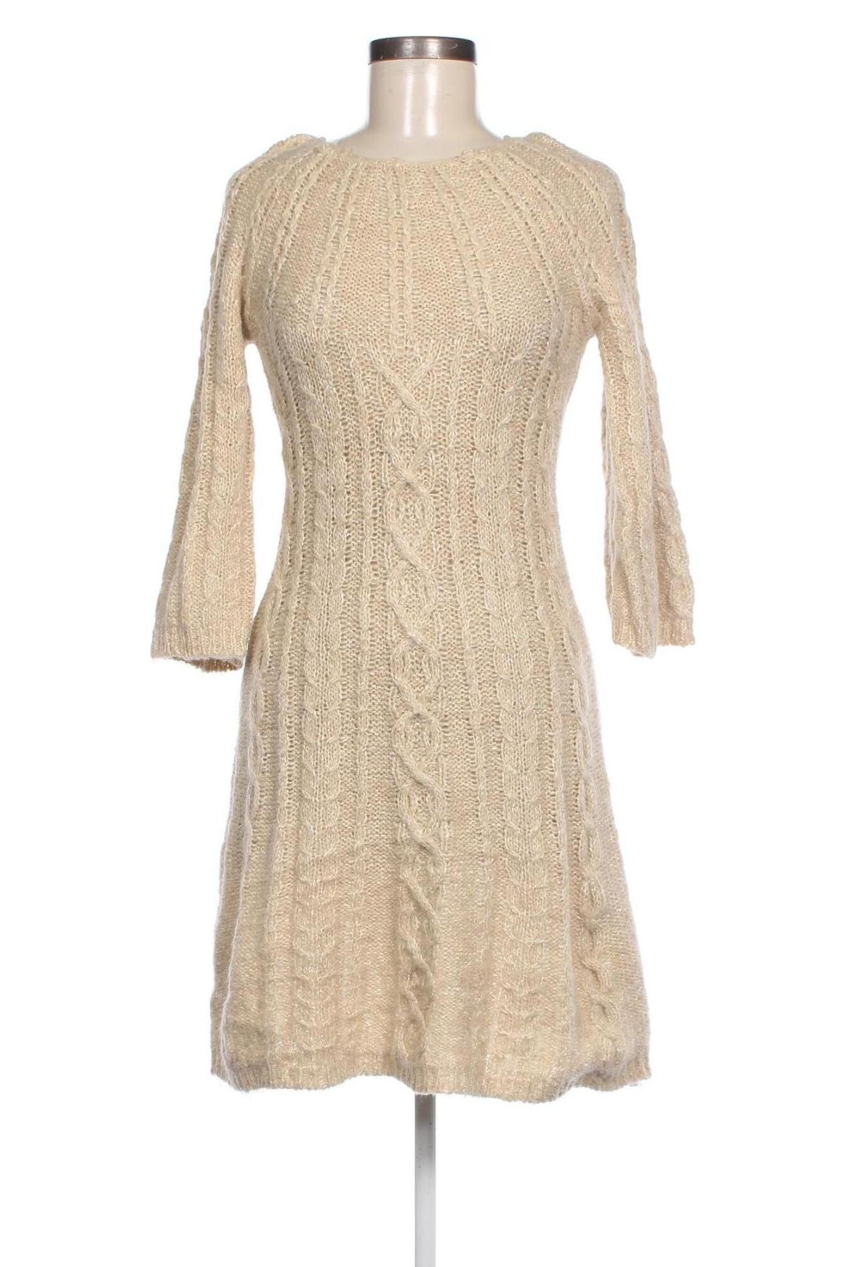 Kleid Kenji, Größe S, Farbe Beige, Preis 6,49 €