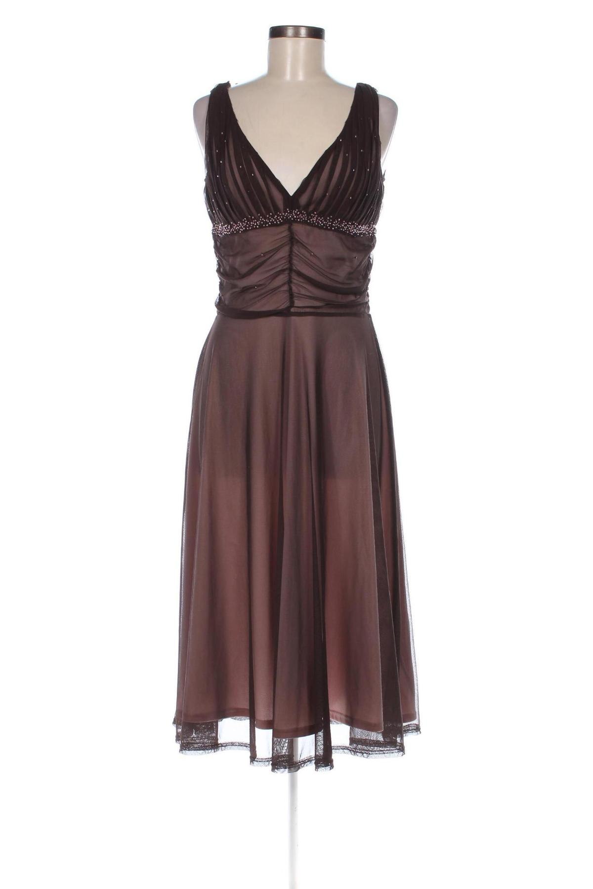 Kleid Laura Scott, Größe M, Farbe Braun, Preis 21,29 €