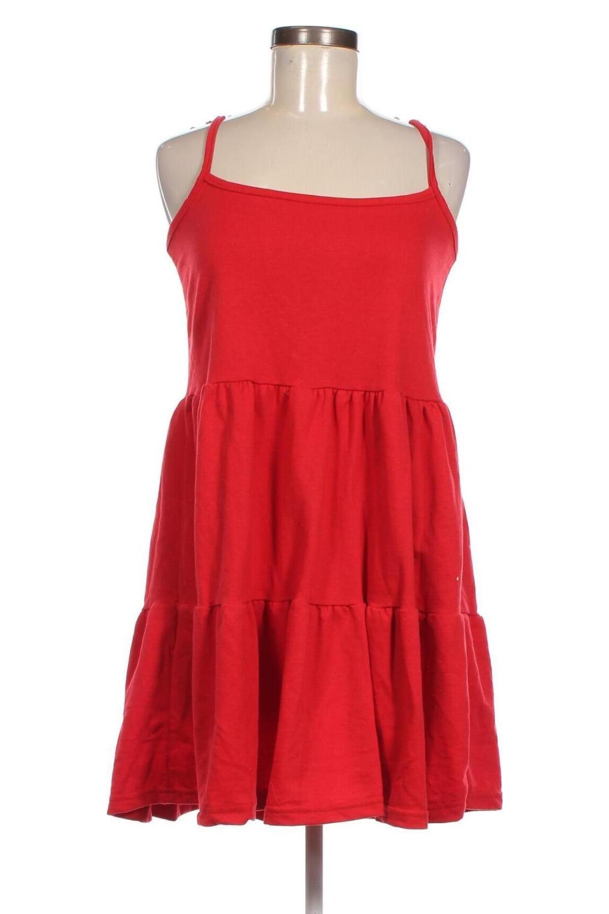 Kleid Moda Fashion, Größe S, Farbe Rot, Preis € 15,49