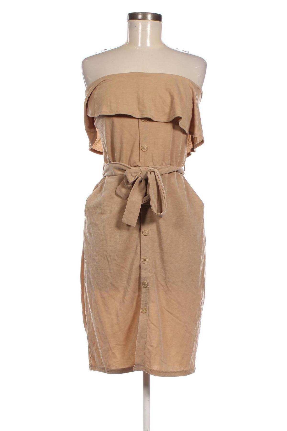 Kleid Mohito, Größe M, Farbe Beige, Preis 6,99 €