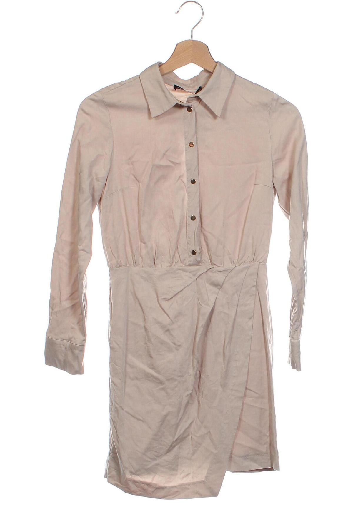 Kleid Mohito, Größe XS, Farbe Beige, Preis € 6,99