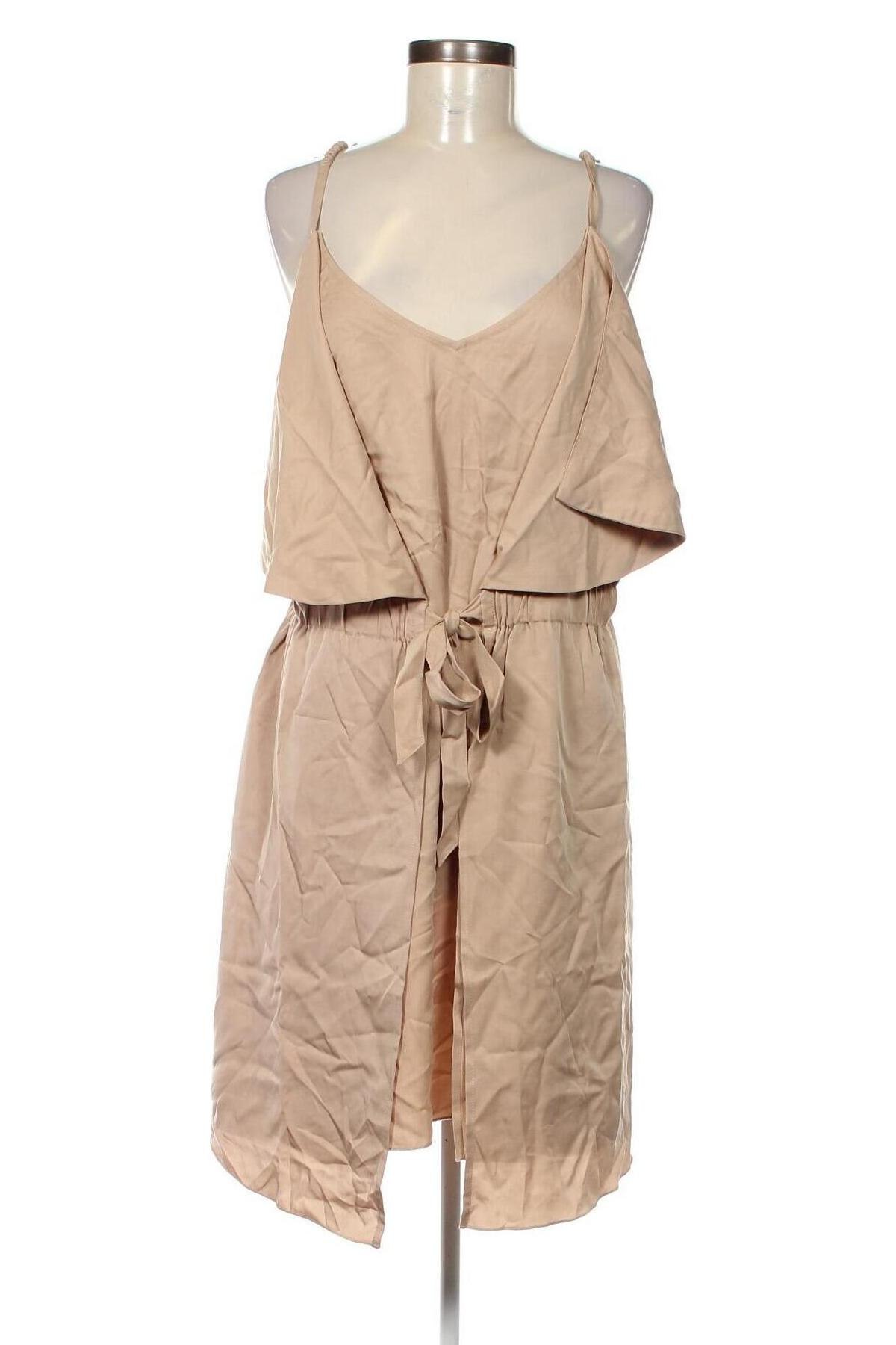 Kleid TEREA, Größe L, Farbe Beige, Preis 8,99 €