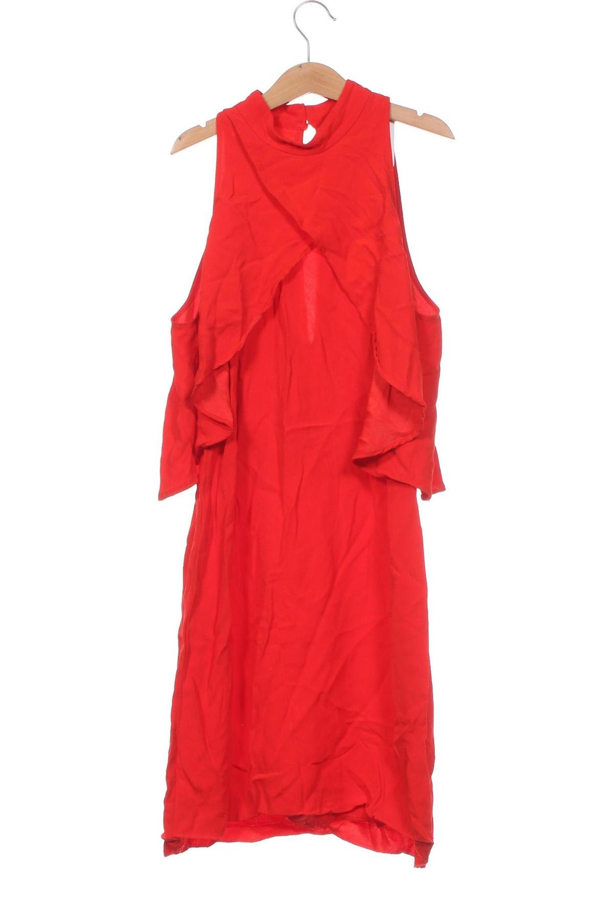 Kleid Zara, Größe XS, Farbe Rot, Preis € 6,49