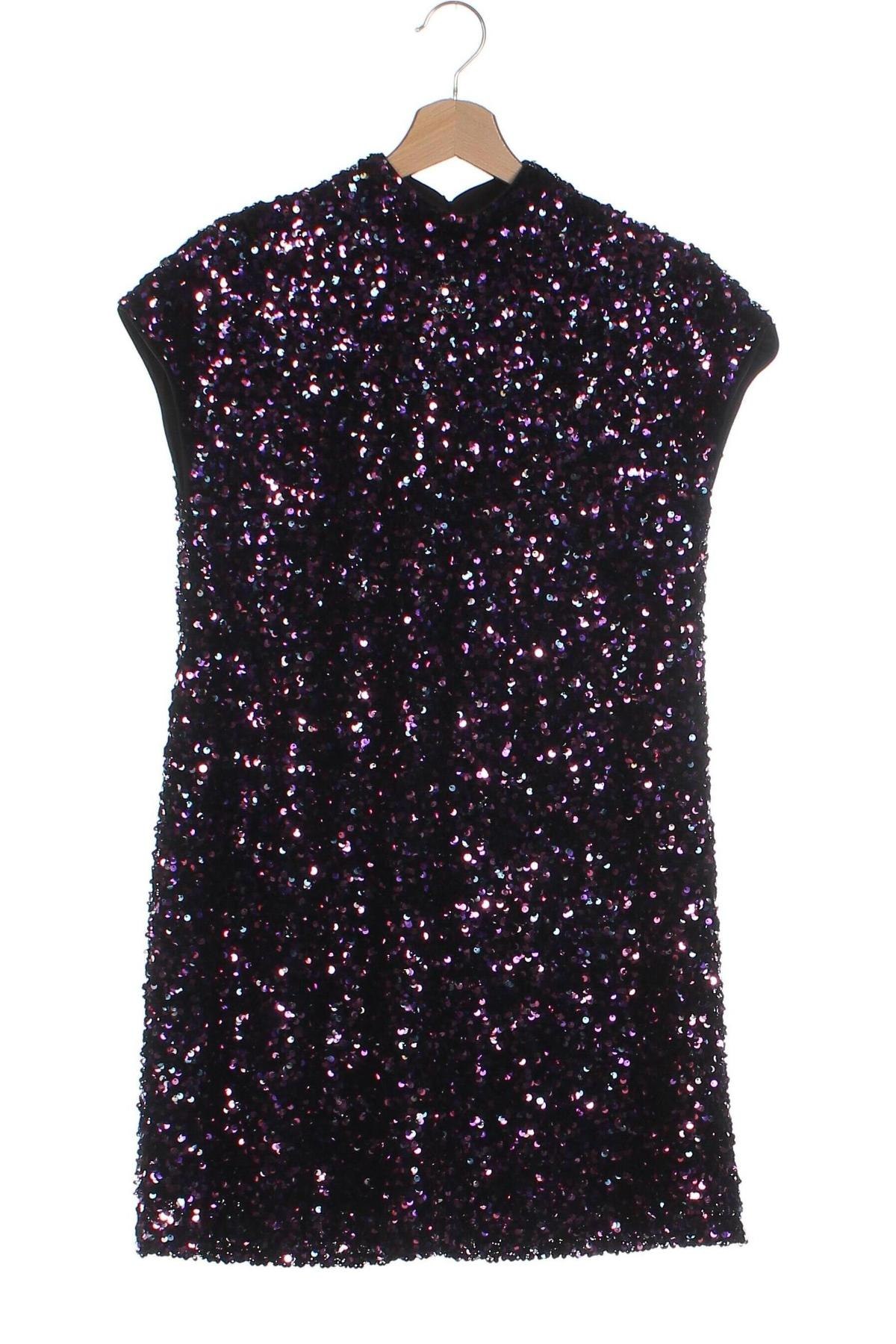 Kleid Zara, Größe XS, Farbe Mehrfarbig, Preis 30,99 €