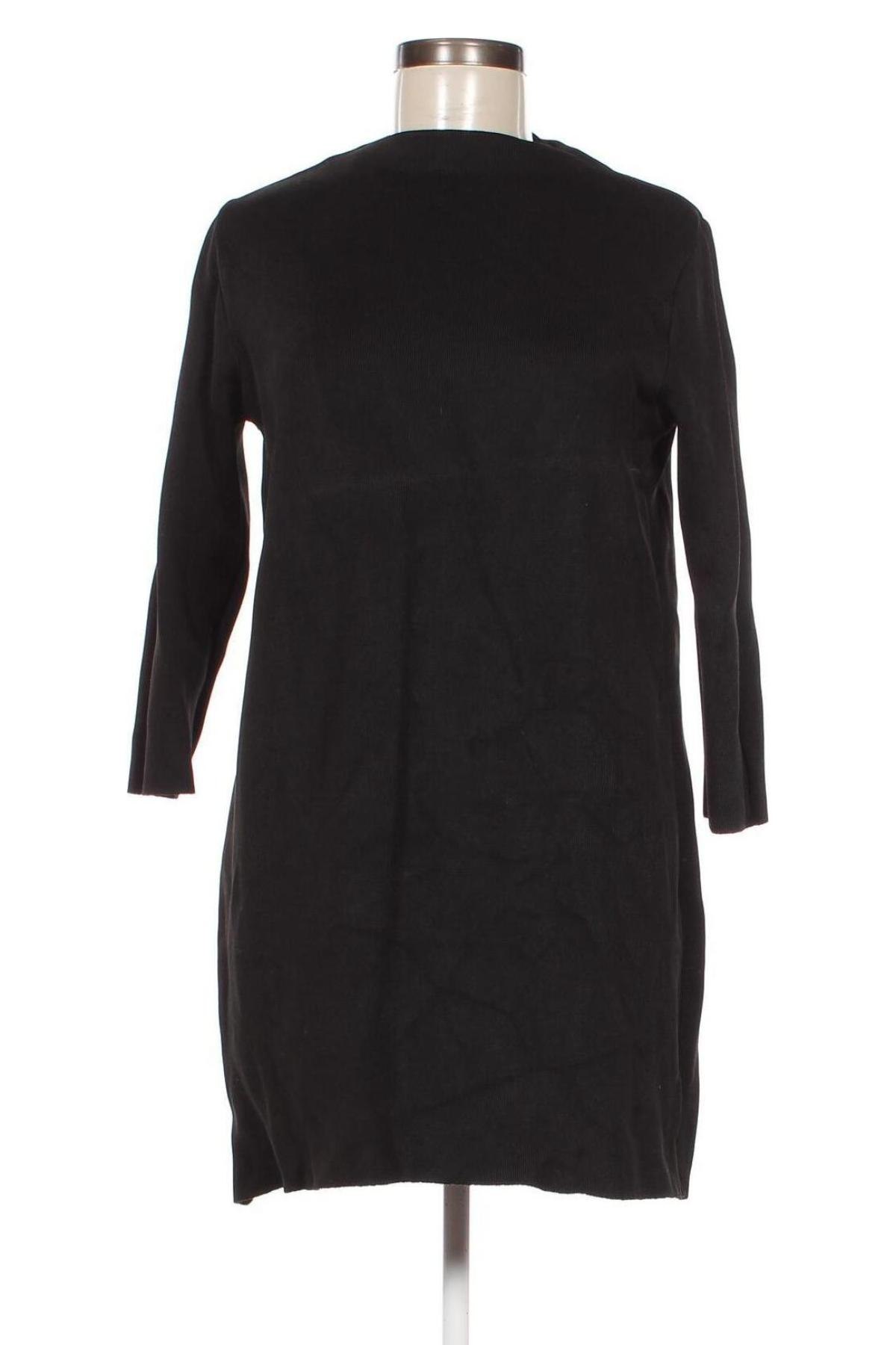 Rochie Zara Knitwear, Mărime M, Culoare Negru, Preț 122,45 Lei