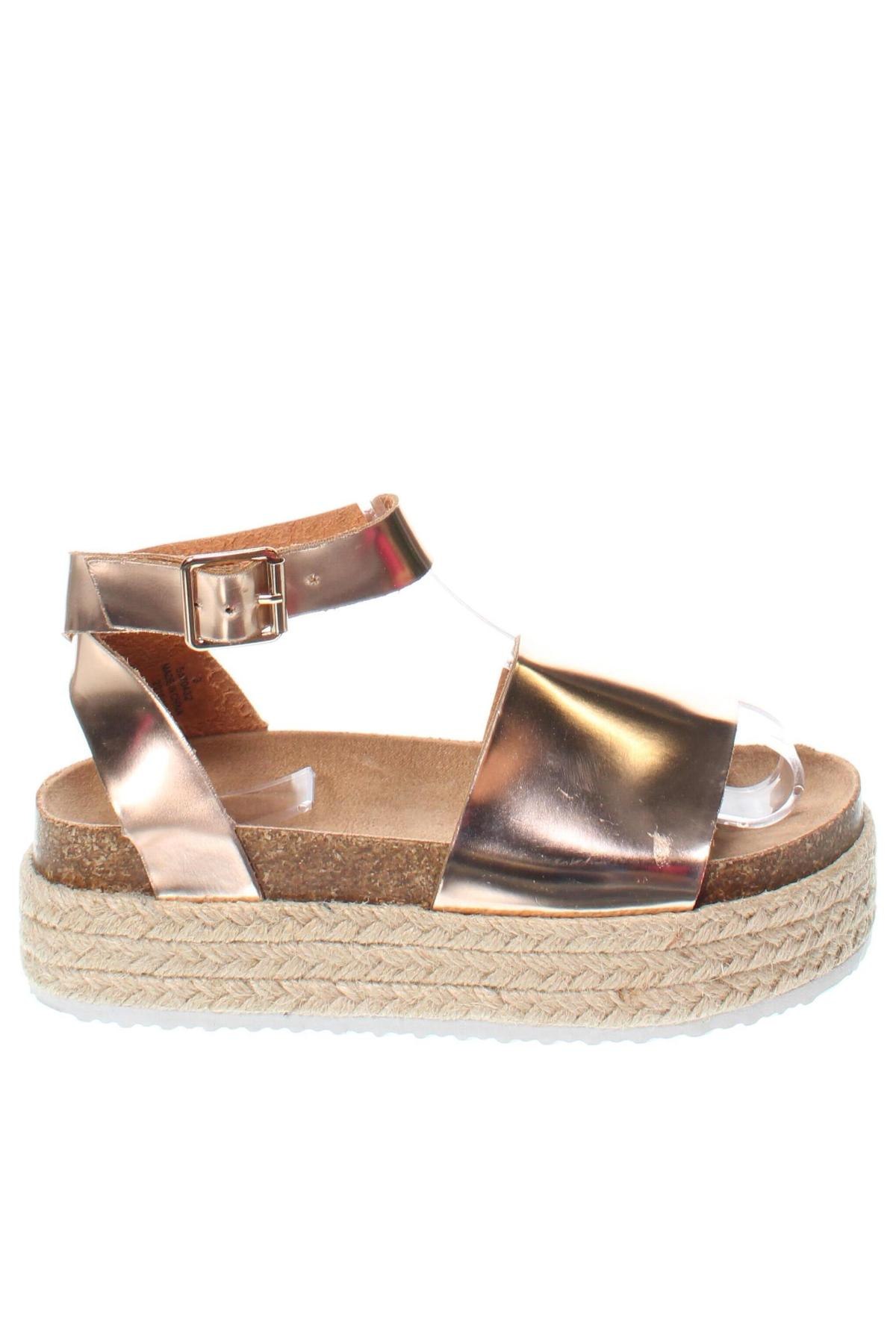 Sandalen ASOS, Größe 36, Farbe Golden, Preis € 13,99