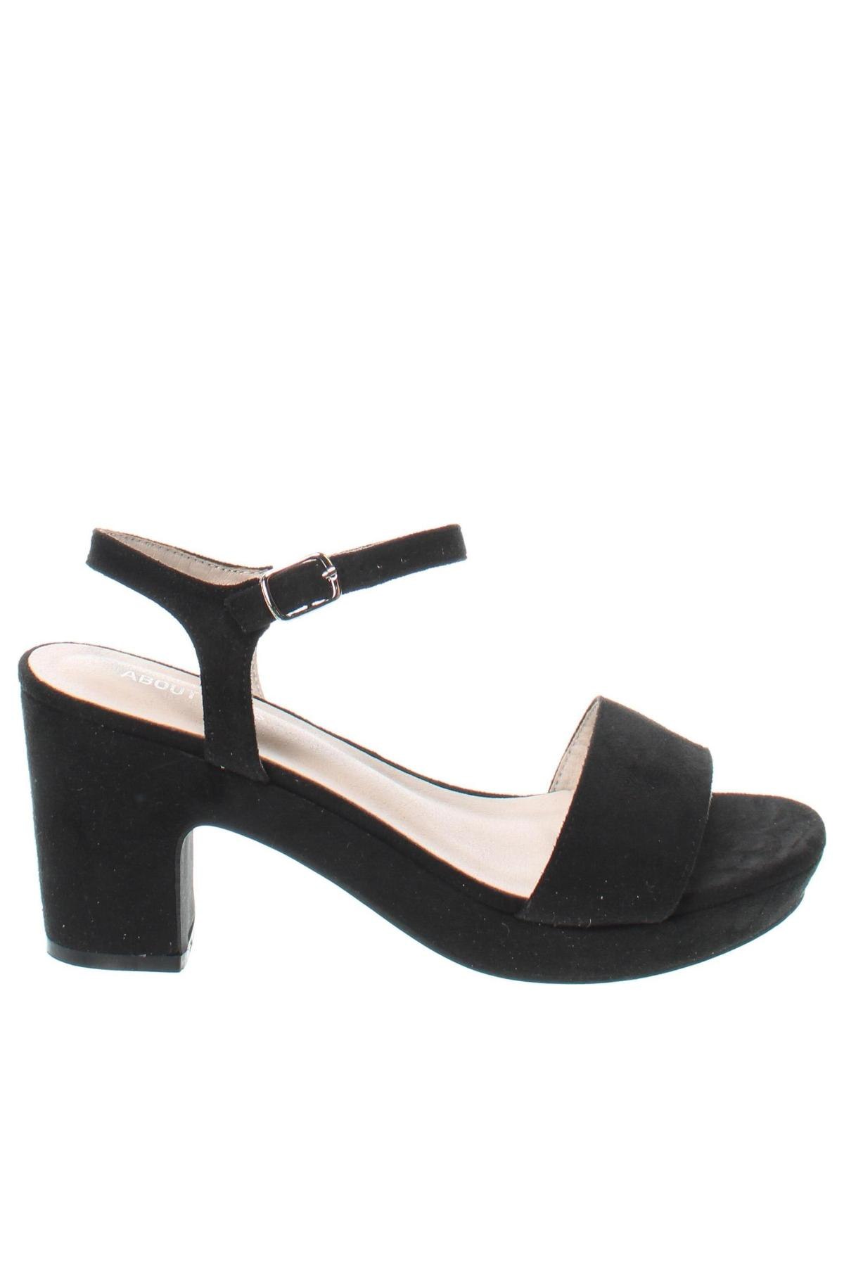 Sandale About You, Mărime 39, Culoare Negru, Preț 88,99 Lei