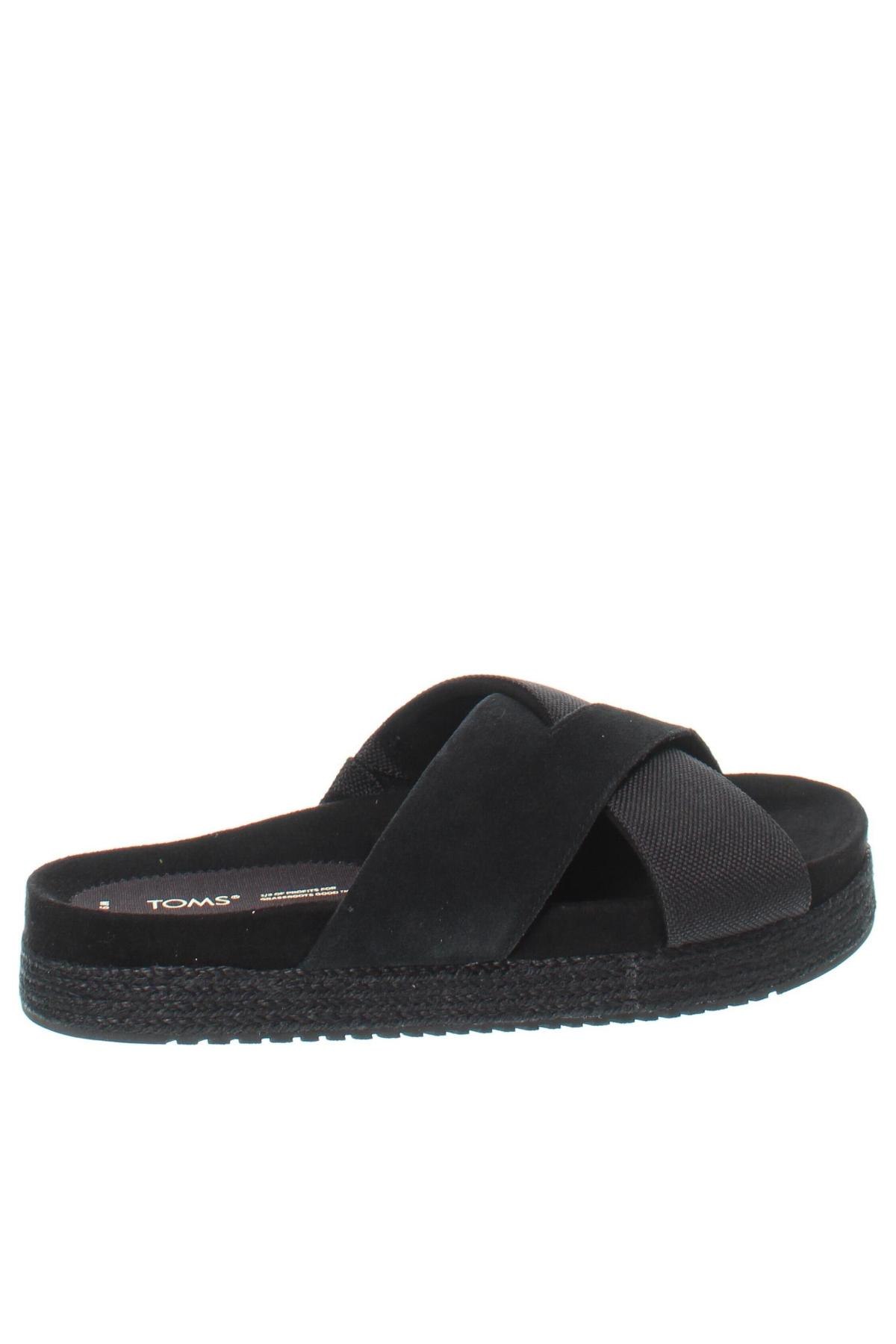 Sandalen Toms, Größe 39, Farbe Schwarz, Preis 54,79 €