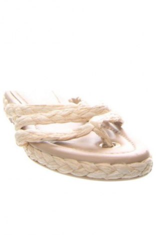 Pantolette Zara, Größe 36, Farbe Ecru, Preis € 13,80