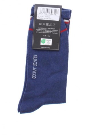Ponožky  Oliver Jacob, Veľkosť L, Farba Modrá, Cena  6,95 €