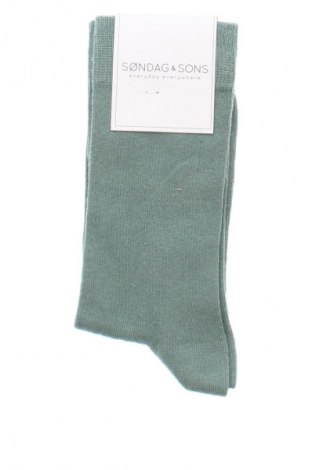 Socken Sondag & Sons, Größe M, Farbe Grün, Preis 8,99 €