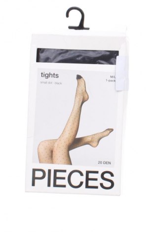 Чорапогащник Pieces, Размер M, Цвят Черен, Цена 11,99 лв.