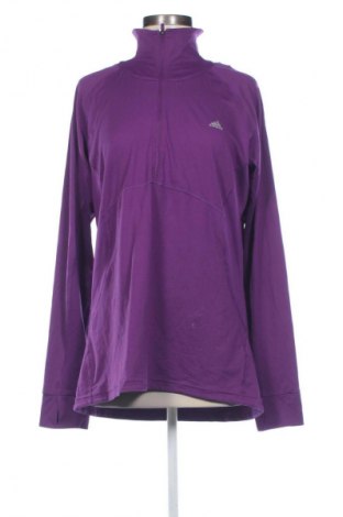 Γυναικεία μπλούζα Adidas, Μέγεθος XXL, Χρώμα Βιολετί, Τιμή 21,99 €