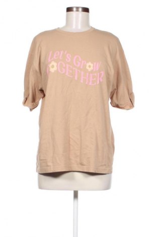 Damen Shirt Bershka, Größe S, Farbe Beige, Preis € 12,06