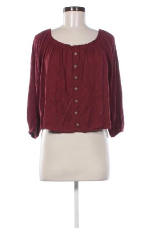 Bluzka damska Bershka, Rozmiar M, Kolor Czerwony, Cena 62,99 zł