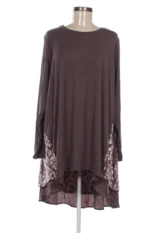 Damen Shirt LOGO by Lori Goldstein, Größe 3XL, Farbe Grau, Preis 23,99 €