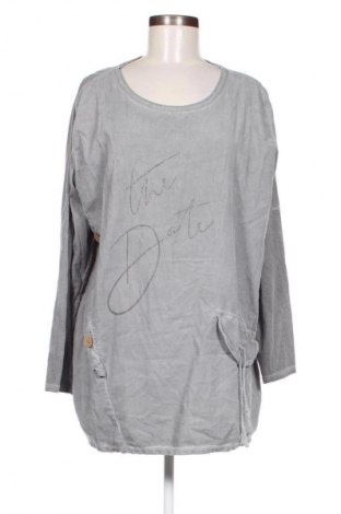 Damen Shirt Made In Italy, Größe XL, Farbe Grau, Preis 16,33 €