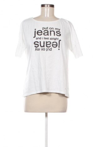 Damen Shirt Monari, Größe M, Farbe Weiß, Preis 17,99 €