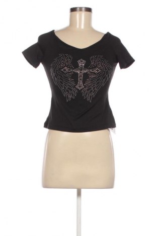 Damen Shirt Romwe, Größe S, Farbe Schwarz, Preis € 9,72