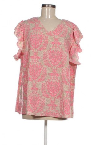 Damen Shirt SHEIN, Größe 3XL, Farbe Mehrfarbig, Preis 13,99 €