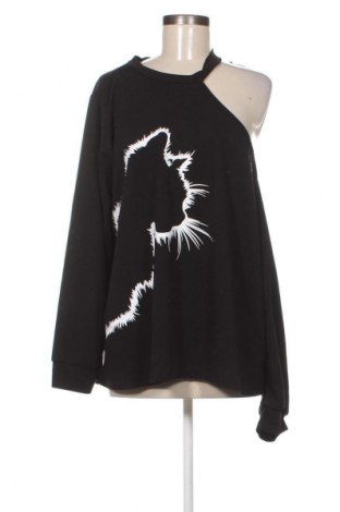Damen Shirt SHEIN, Größe 4XL, Farbe Schwarz, Preis 13,99 €