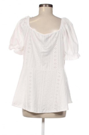 Damen Shirt SHEIN, Größe 4XL, Farbe Weiß, Preis 12,99 €