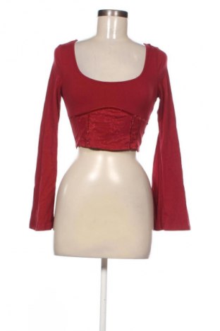Bluzka damska SHEIN, Rozmiar XS, Kolor Czerwony, Cena 44,94 zł