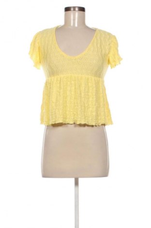 Bluzka damska Stradivarius, Rozmiar M, Kolor Żółty, Cena 53,99 zł