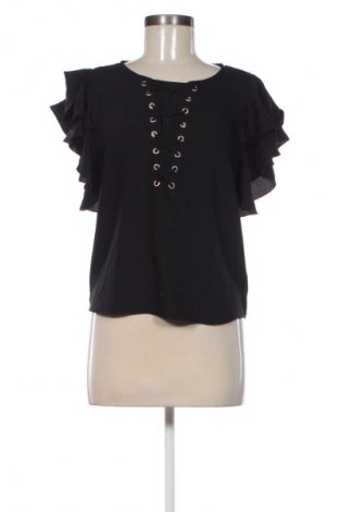 Damen Shirt Stradivarius, Größe M, Farbe Schwarz, Preis € 9,72